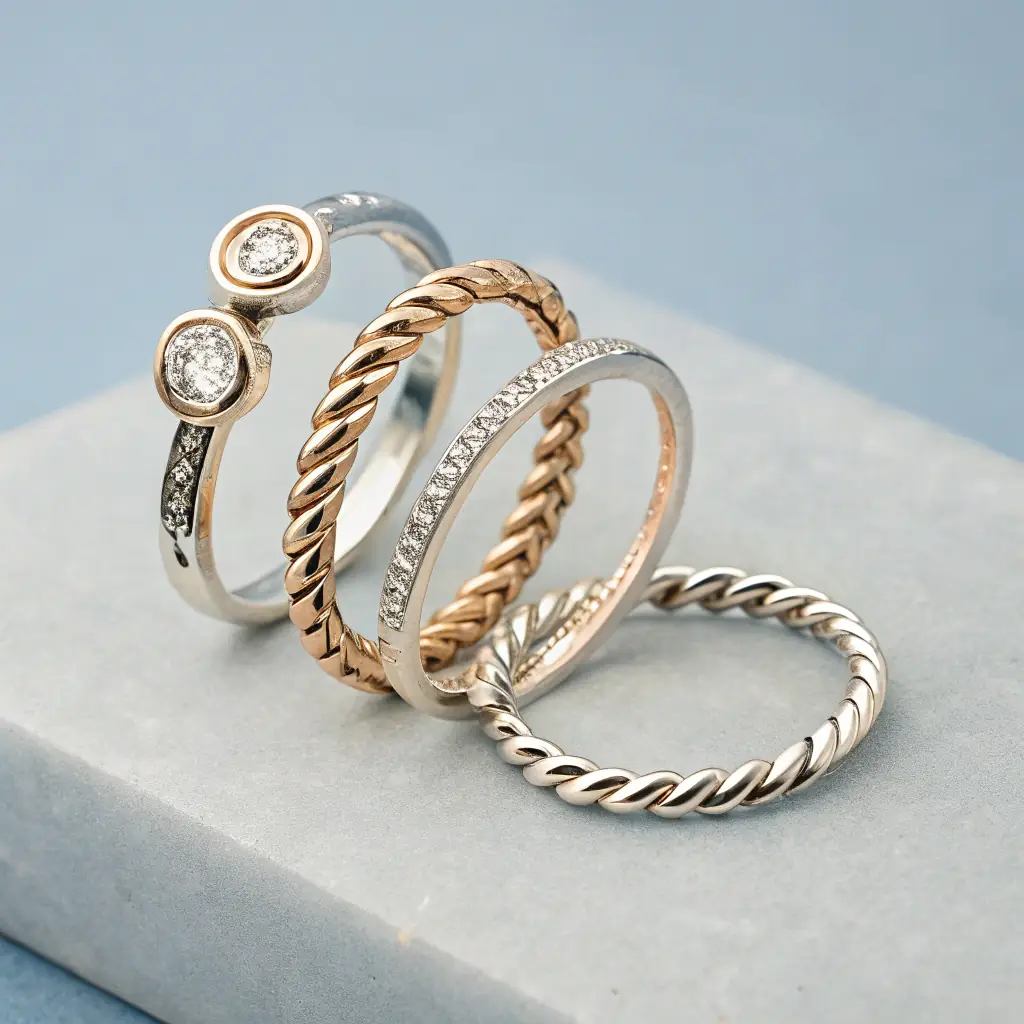 Stackable Silver Rings